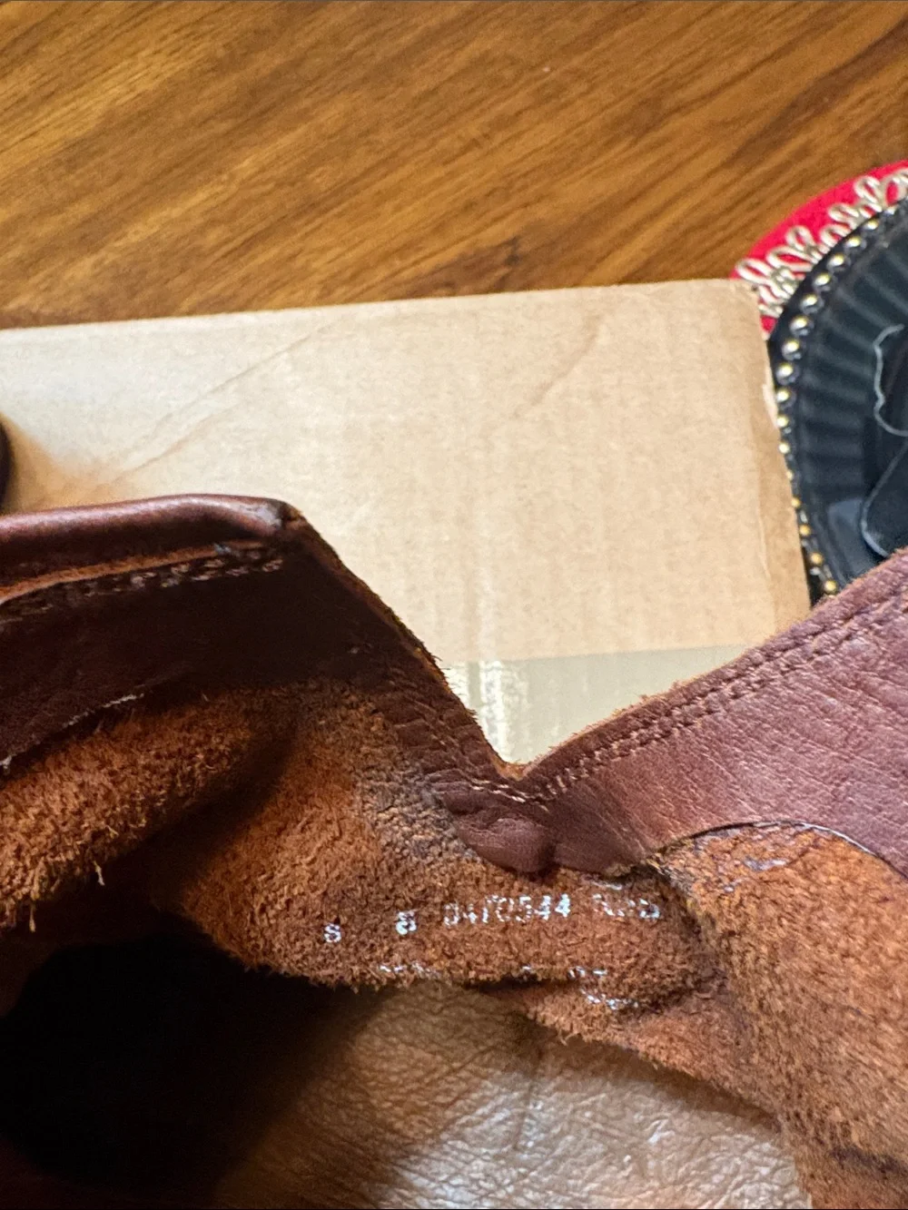 Women's Brown Leather Ankle Boots with Buckle